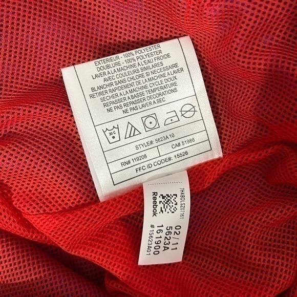 REEBOK | Chicago Cubs MLB full zip windbreaker jacket baseball blue -  size L - Picture 10 of 10